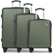 Check.In Paradise 2.0 4 Rollen Kofferset 3-teilig mit Dehnfalte Produktbild