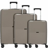 d&n Travel Line 4000 4-Rollen Kofferset 3tlg. Produktbild