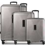 Redolz Essentials 14 4 Rollen Kofferset 3-teilig mit Dehnfalte Produktbild