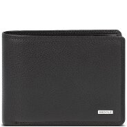 Redolz Leather Essentials QF Geldbörse RFID Leder 12 cm ausklappbar mit Reißverschlussfach Produktbild