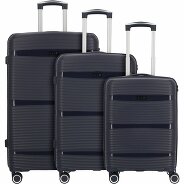 d&n Travel Line 4200 4-Rollen Kofferset 3 tlg. Produktbild