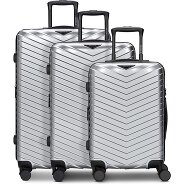 Redolz Essentials 18 2.0 4 Rollen Kofferset 3-teilig mit Dehnfalte Produktbild