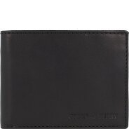 Greenburry Pure Black Geldbörse RFID Schutz Leder 13 cm Produktbild