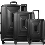 Redolz Essentials 14 4 Rollen Kofferset 3-teilig mit Dehnfalte Produktbild