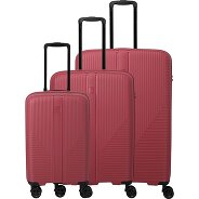 Travelite Air Stripe 4 Rollen Kofferset 3-teilig mit Dehnfalte Produktbild