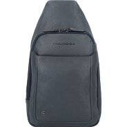 Piquadro Black Square Sling Bag Leder 39 cm Produktbild