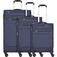Worldpack Dublin 4 Rollen Kofferset 3-teilig mit Dehnfalte Produktbild