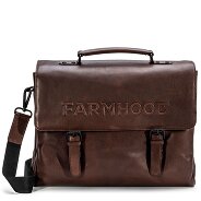 Farmhood Memphis Aktentasche XXL 3 Fächer Leder 39 cm Produktbild