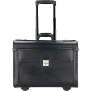 Alassio 2-Rollen Pilotenkoffer Leder 48 cm Laptopfach Produktbild