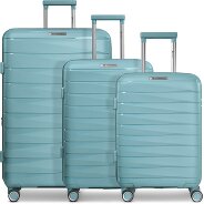 Franky London 4 Rollen Kofferset 3-teilig mit Dehnfalte Produktbild