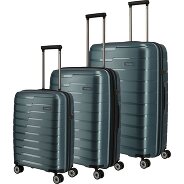 Travelite Air Base 4 Rollen Kofferset 3-teilig mit Dehnfalte Produktbild