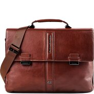 Piquadro Victor Aktentasche RFID Schutz Leder 42 cm Laptopfach Produktbild