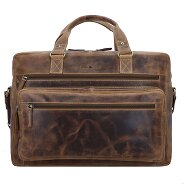 Greenburry Vintage Aktentasche Leder 43 cm Laptopfach Produktbild