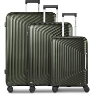 Redolz Essentials 01 4 Rollen Kofferset 3-teilig mit Dehnfalte Produktbild