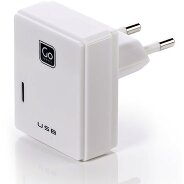 Go Travel Doppel-USB-Ladegerät für Micro-USB + Apple-Geräte UK Produktbild