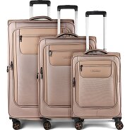 Worldpack Oxford 4 Rollen Kofferset 3-teilig mit Dehnfalte Produktbild