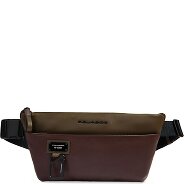 Piquadro Harper Gürteltasche Leder 34 cm mit Dehnfalte Produktbild