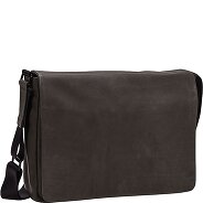 Leonhard Heyden Den Haag Messenger Leder 37 cm Laptopfach Produktbild