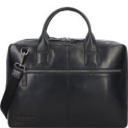 Plevier Rock Flint Aktentasche RFID Schutz Leder 41 cm Laptopfach Produktbild