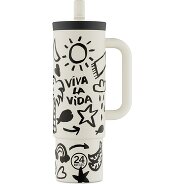 24Bottles Straw Trinkbecher 800 ml Produktbild