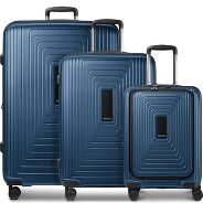 Redolz Essentials 14 4 Rollen Kofferset 3-teilig mit Dehnfalte Produktbild