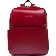 Piquadro Blue Square Daypack RFID Schutz Leder 37 cm Laptopfach Produktbild