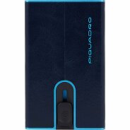 Piquadro Black Square Kreditkartenetui RFID Schutz Leder 6 cm Produktbild