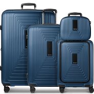 Redolz Essentials14 4-Rollen Kofferset Beautycase 4tlg mit Dehnfalte Laptopfach Produktbild