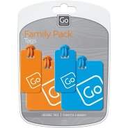 Go Travel Adressanhängerset 4 tlg. Produktbild