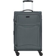d&n Travel Line 9204 4 Rollen Trolley M 66 cm mit Dehnfalte Produktbild