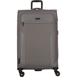 d&n Travel Line 9704 4 Rollen Trolley L 78 cm mit Dehnfalte  Variante 3