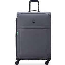 Delsey Paris x United Colors of Benetton BE 4-Rollen Trolley L 76 cm mit Dehnfalte  Variante 1