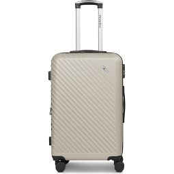 Check.In Paradise 2.0 4 Rollen Trolley M 68 cm mit Dehnfalte  Variante 2