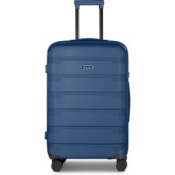 d&n South Dakota 4 Rollen Trolley M 66 cm mit Dehnfalte  Variante 3