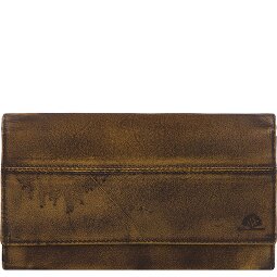 Greenburry Destressed Geldbörse RFID Schutz Leder 13 cm  Variante 2