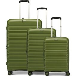d&n Travel Line 4700 4 Rollen Kofferset 3-teilig mit Dehnfalte  Variante 4