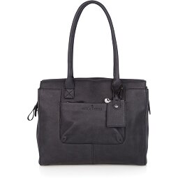 Castelijn & Beerens Carisma Schultertasche RFID Leder 38 cm Laptopfach  Variante 1