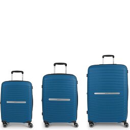 Gabol Shinyuu 4 Rollen Kofferset 3-teilig mit Dehnfalte  Variante 2