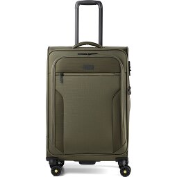 d&n Travel Line 9704 4 Rollen Trolley M 68 cm mit Dehnfalte  Variante 5