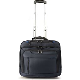 Dermata 2 Rollen Businesstrolley 38 cm Laptopfach  Variante 1