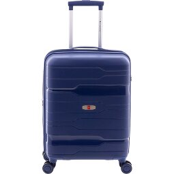 Gladiator 3800 4 Rollen Kabinentrolley 55 cm mit Dehnfalte  Variante 6