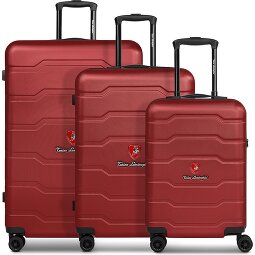 Tonino Lamborghini Bologna 4 Rollen Kofferset 3-teilig  Variante 2