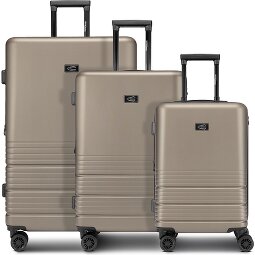 camel active Hanoi 4 Rollen Kofferset 3-teilig mit Dehnfalte  Variante 2