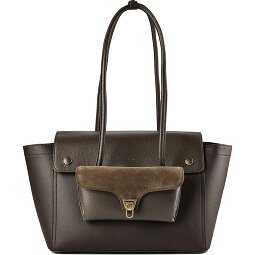 Coccinelle Double Beat Schultertasche Leder 33 cm  Variante 1