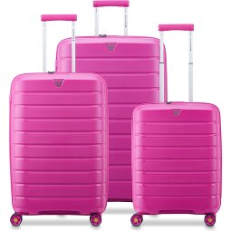 Roncato B-Flying Move 4 Rollen Kofferset 3-teilig mit Dehnfalte  Variante 7