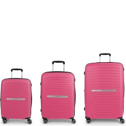 Gabol Shinyuu 4 Rollen Kofferset 3-teilig mit Dehnfalte  Variante 3