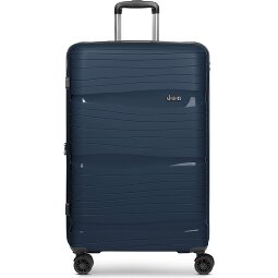 d&n Travel Line 4300-Plus 4 Rollen Trolley L 76 cm mit Dehnfalte  Variante 2