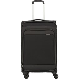 d&n Travel Line 9504 4 Rollen Trolley M 67 cm mit Dehnfalte  Variante 1