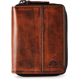 Greenburry Destressed Geldbörse RFID Schutz Leder 10.5 cm  Variante 4