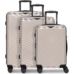 Redolz Essentials 18 4 Rollen Kofferset 3-teilig mit Dehnfalte  Variante 4